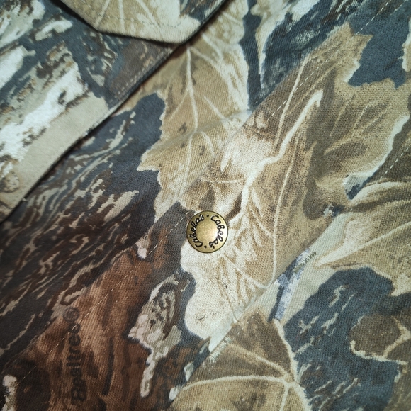 CABELAS EUC MENS SZ LARGE CAMMO HUNTING FIELDS SPORT JACKET COAT - Picture 3 of 11